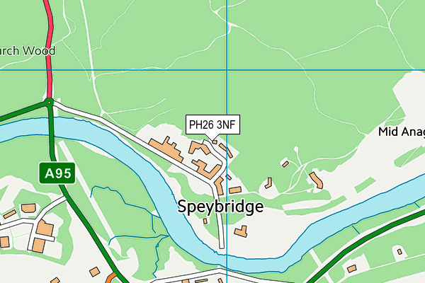 PH26 3NF map - OS VectorMap District (Ordnance Survey) PH26 3NF map - OS VectorMap District (Ordnance Survey)