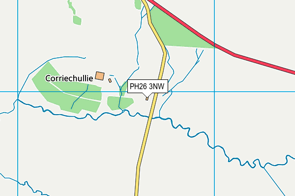 PH26 3NW map - OS VectorMap District (Ordnance Survey) PH26 3NW map - OS VectorMap District (Ordnance Survey)