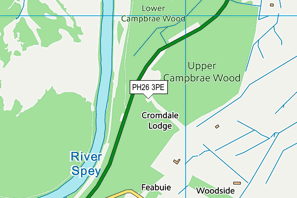 PH26 3PE map - OS VectorMap District (Ordnance Survey) PH26 3PE map - OS VectorMap District (Ordnance Survey)