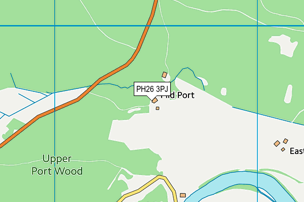 PH26 3PJ map - OS VectorMap District (Ordnance Survey) PH26 3PJ map - OS VectorMap District (Ordnance Survey)