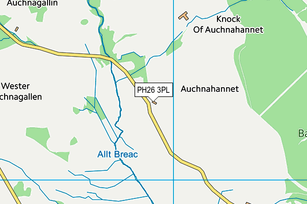 PH26 3PL map - OS VectorMap District (Ordnance Survey) PH26 3PL map - OS VectorMap District (Ordnance Survey)