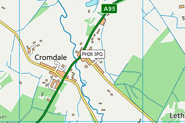 PH26 3PQ map - OS VectorMap District (Ordnance Survey) PH26 3PQ map - OS VectorMap District (Ordnance Survey)