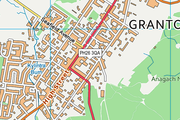 PH26 3QA map - OS VectorMap District (Ordnance Survey) PH26 3QA map - OS VectorMap District (Ordnance Survey)