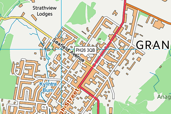 PH26 3QB map - OS VectorMap District (Ordnance Survey) PH26 3QB map - OS VectorMap District (Ordnance Survey)