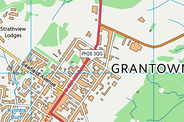 PH26 3QG map - OS VectorMap District (Ordnance Survey) PH26 3QG map - OS VectorMap District (Ordnance Survey)