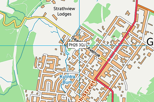 PH26 3QJ map - OS VectorMap District (Ordnance Survey) PH26 3QJ map - OS VectorMap District (Ordnance Survey)