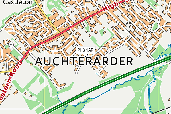 PH3 1AP map - OS VectorMap District (Ordnance Survey) PH3 1AP map - OS VectorMap District (Ordnance Survey)