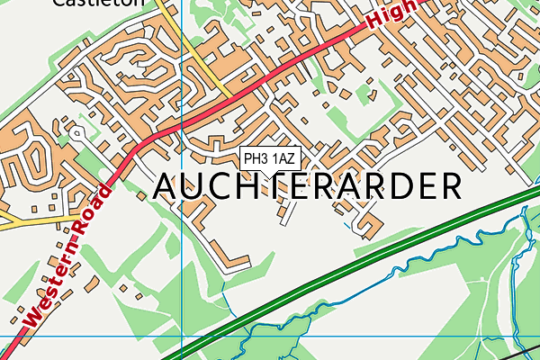 PH3 1AZ map - OS VectorMap District (Ordnance Survey) PH3 1AZ map - OS VectorMap District (Ordnance Survey)
