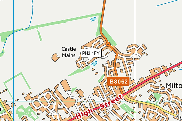 PH3 1FY map - OS VectorMap District (Ordnance Survey) PH3 1FY map - OS VectorMap District (Ordnance Survey)