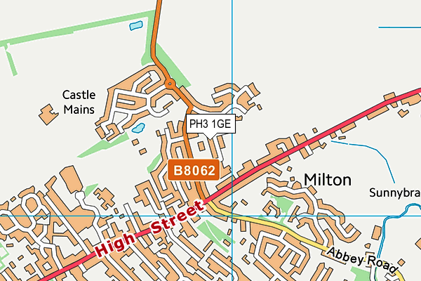 PH3 1GE map - OS VectorMap District (Ordnance Survey) PH3 1GE map - OS VectorMap District (Ordnance Survey)