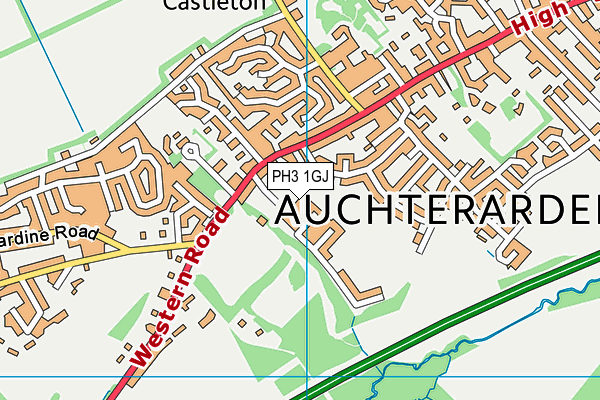 PH3 1GJ map - OS VectorMap District (Ordnance Survey) PH3 1GJ map - OS VectorMap District (Ordnance Survey)