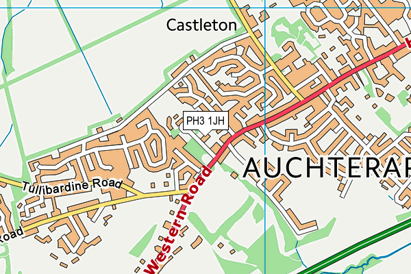 PH3 1JH map - OS VectorMap District (Ordnance Survey) PH3 1JH map - OS VectorMap District (Ordnance Survey)