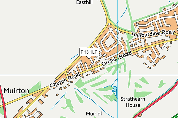 PH3 1LP map - OS VectorMap District (Ordnance Survey) PH3 1LP map - OS VectorMap District (Ordnance Survey)