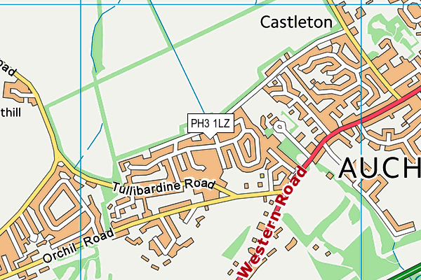 PH3 1LZ map - OS VectorMap District (Ordnance Survey) PH3 1LZ map - OS VectorMap District (Ordnance Survey)