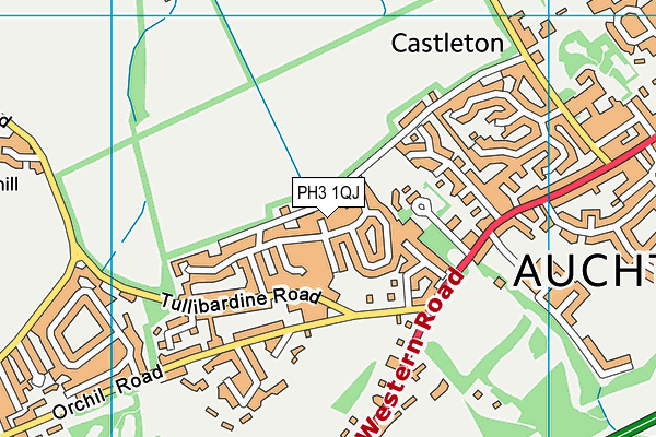 PH3 1QJ map - OS VectorMap District (Ordnance Survey) PH3 1QJ map - OS VectorMap District (Ordnance Survey)