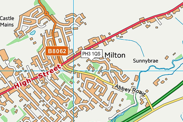 PH3 1QS map - OS VectorMap District (Ordnance Survey) PH3 1QS map - OS VectorMap District (Ordnance Survey)
