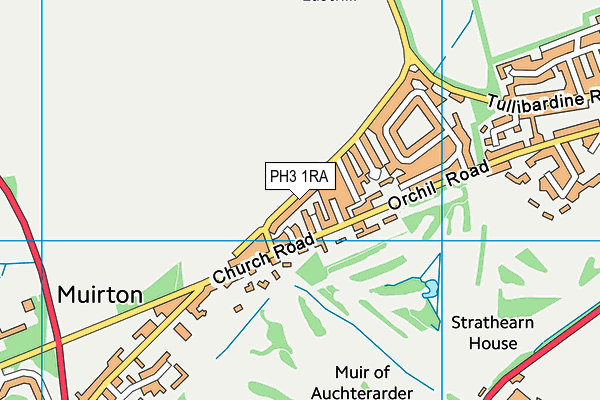 PH3 1RA map - OS VectorMap District (Ordnance Survey) PH3 1RA map - OS VectorMap District (Ordnance Survey)