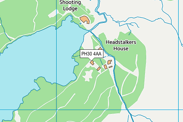 PH30 4AA map - OS VectorMap District (Ordnance Survey) PH30 4AA map - OS VectorMap District (Ordnance Survey)