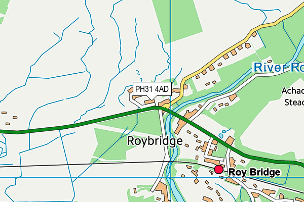 PH31 4AD map - OS VectorMap District (Ordnance Survey) PH31 4AD map - OS VectorMap District (Ordnance Survey)