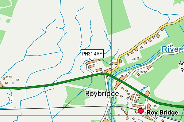 PH31 4AF map - OS VectorMap District (Ordnance Survey) PH31 4AF map - OS VectorMap District (Ordnance Survey)