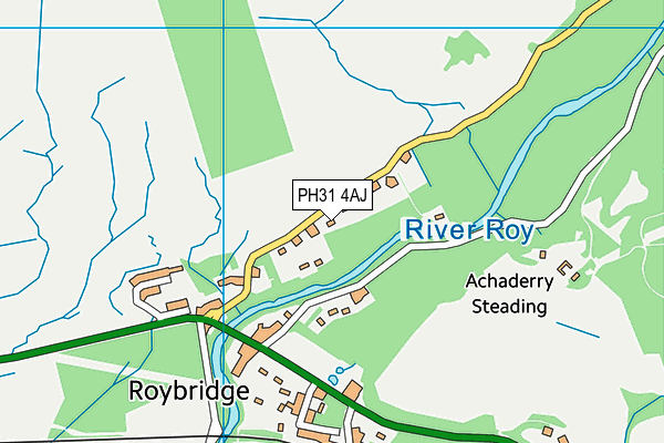 PH31 4AJ map - OS VectorMap District (Ordnance Survey) PH31 4AJ map - OS VectorMap District (Ordnance Survey)