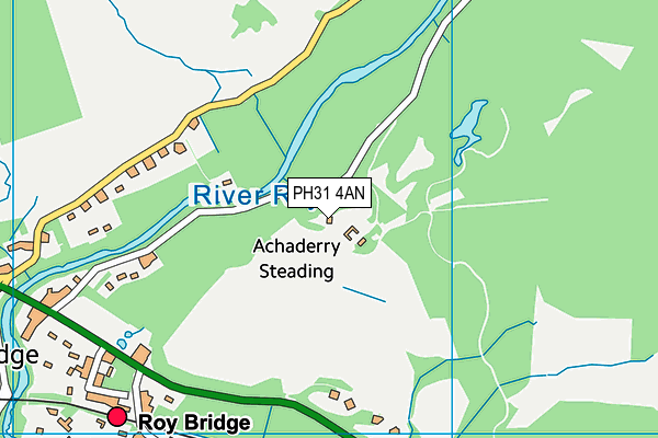 PH31 4AN map - OS VectorMap District (Ordnance Survey) PH31 4AN map - OS VectorMap District (Ordnance Survey)