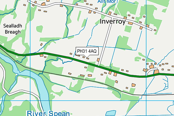 PH31 4AQ map - OS VectorMap District (Ordnance Survey) PH31 4AQ map - OS VectorMap District (Ordnance Survey)