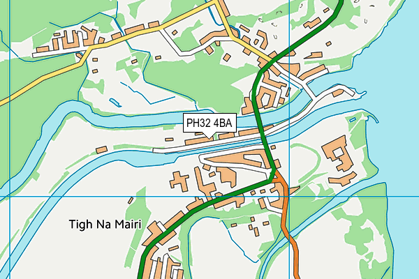 PH32 4BA map - OS VectorMap District (Ordnance Survey) PH32 4BA map - OS VectorMap District (Ordnance Survey)
