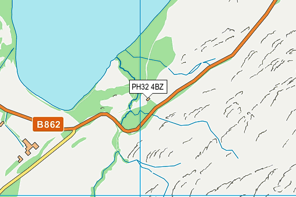 PH32 4BZ map - OS VectorMap District (Ordnance Survey) PH32 4BZ map - OS VectorMap District (Ordnance Survey)