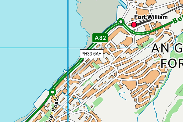 PH33 6AH map - OS VectorMap District (Ordnance Survey) PH33 6AH map - OS VectorMap District (Ordnance Survey)
