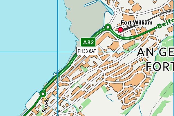 PH33 6AT map - OS VectorMap District (Ordnance Survey) PH33 6AT map - OS VectorMap District (Ordnance Survey)