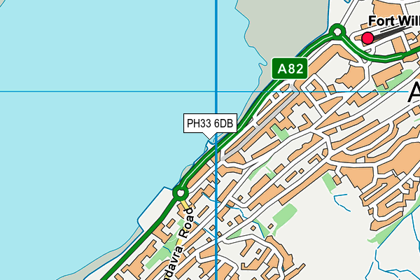 PH33 6DB map - OS VectorMap District (Ordnance Survey) PH33 6DB map - OS VectorMap District (Ordnance Survey)