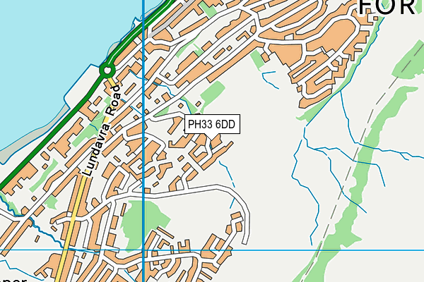 PH33 6DD map - OS VectorMap District (Ordnance Survey) PH33 6DD map - OS VectorMap District (Ordnance Survey)