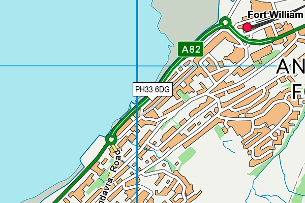 PH33 6DG map - OS VectorMap District (Ordnance Survey) PH33 6DG map - OS VectorMap District (Ordnance Survey)