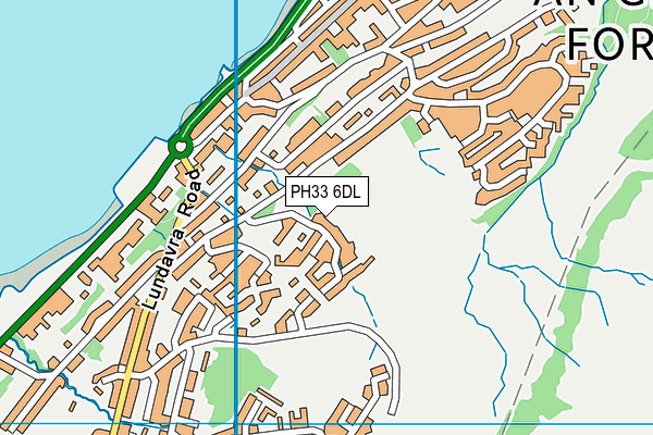 PH33 6DL map - OS VectorMap District (Ordnance Survey) PH33 6DL map - OS VectorMap District (Ordnance Survey)