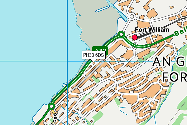 PH33 6DS map - OS VectorMap District (Ordnance Survey) PH33 6DS map - OS VectorMap District (Ordnance Survey)