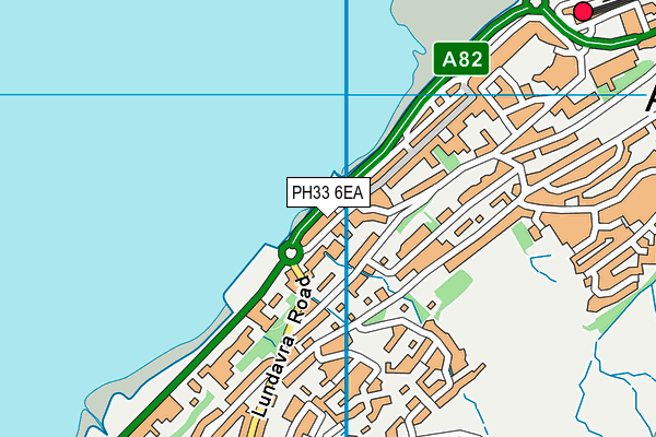 PH33 6EA map - OS VectorMap District (Ordnance Survey) PH33 6EA map - OS VectorMap District (Ordnance Survey)