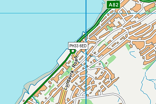 PH33 6ED map - OS VectorMap District (Ordnance Survey) PH33 6ED map - OS VectorMap District (Ordnance Survey)