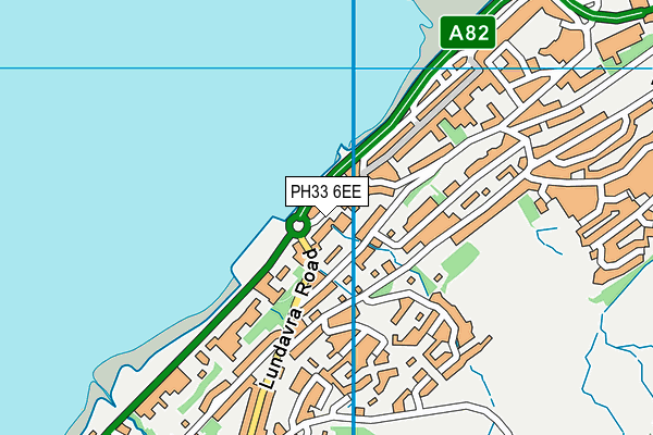 PH33 6EE map - OS VectorMap District (Ordnance Survey) PH33 6EE map - OS VectorMap District (Ordnance Survey)