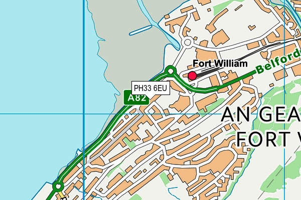 PH33 6EU map - OS VectorMap District (Ordnance Survey) PH33 6EU map - OS VectorMap District (Ordnance Survey)