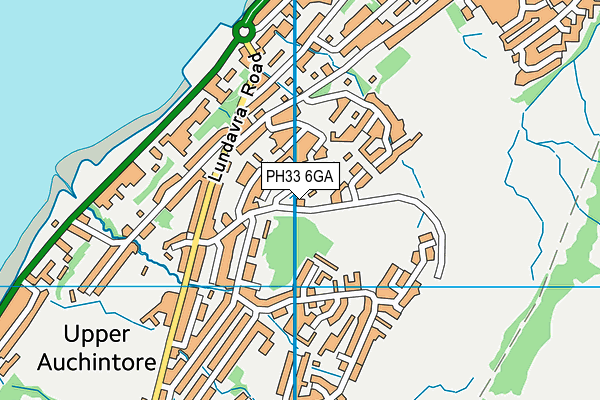 PH33 6GA map - OS VectorMap District (Ordnance Survey) PH33 6GA map - OS VectorMap District (Ordnance Survey)