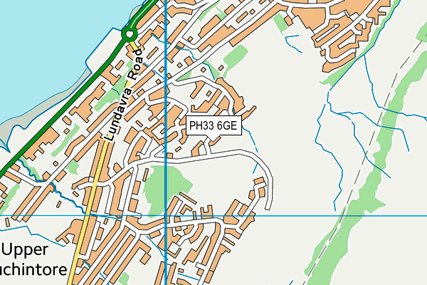 PH33 6GE map - OS VectorMap District (Ordnance Survey) PH33 6GE map - OS VectorMap District (Ordnance Survey)