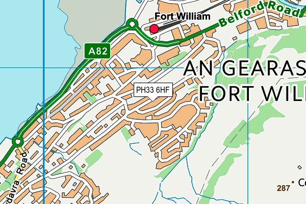 PH33 6HF map - OS VectorMap District (Ordnance Survey) PH33 6HF map - OS VectorMap District (Ordnance Survey)
