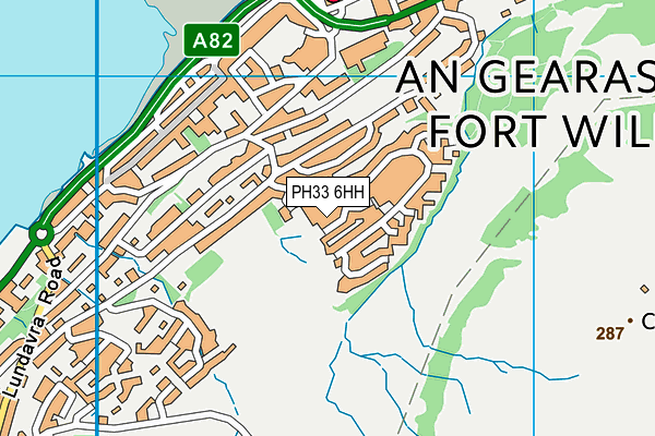 PH33 6HH map - OS VectorMap District (Ordnance Survey) PH33 6HH map - OS VectorMap District (Ordnance Survey)