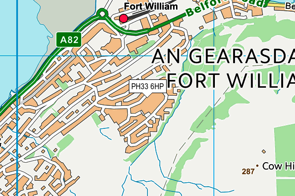 PH33 6HP map - OS VectorMap District (Ordnance Survey) PH33 6HP map - OS VectorMap District (Ordnance Survey)