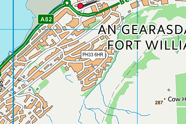 PH33 6HR map - OS VectorMap District (Ordnance Survey) PH33 6HR map - OS VectorMap District (Ordnance Survey)