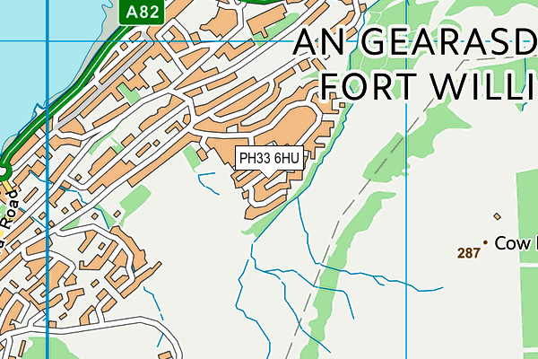 PH33 6HU map - OS VectorMap District (Ordnance Survey) PH33 6HU map - OS VectorMap District (Ordnance Survey)
