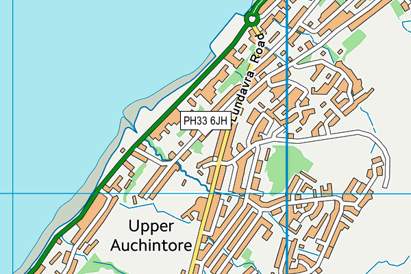 PH33 6JH map - OS VectorMap District (Ordnance Survey) PH33 6JH map - OS VectorMap District (Ordnance Survey)