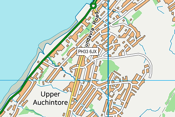 PH33 6JX map - OS VectorMap District (Ordnance Survey) PH33 6JX map - OS VectorMap District (Ordnance Survey)