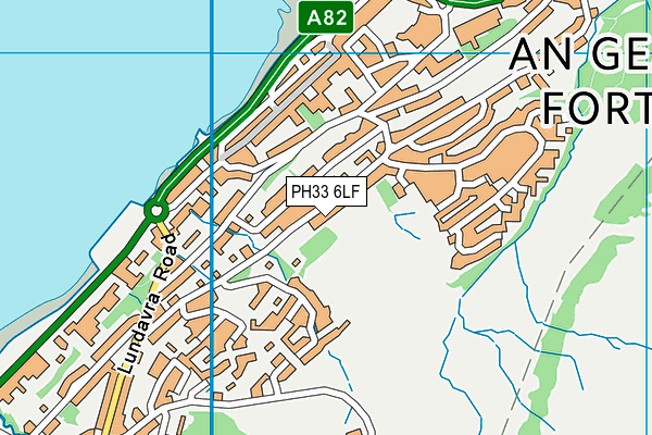 PH33 6LF map - OS VectorMap District (Ordnance Survey) PH33 6LF map - OS VectorMap District (Ordnance Survey)